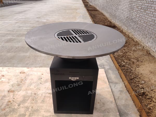 AHL CORTEN High quality  corten steel camping bbq grill for Outdoor for sale Kitchen