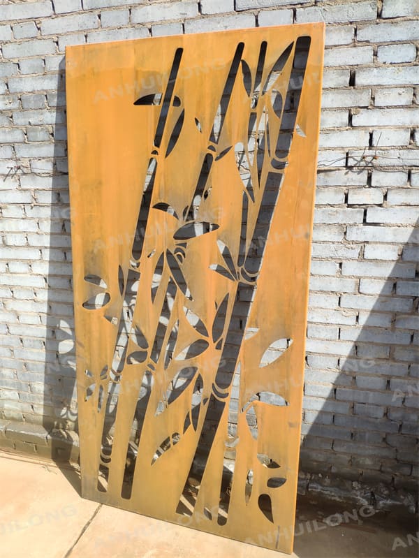 AHL CORTEN Rustic style Garden screen panels For Landscaping Ideas Australia