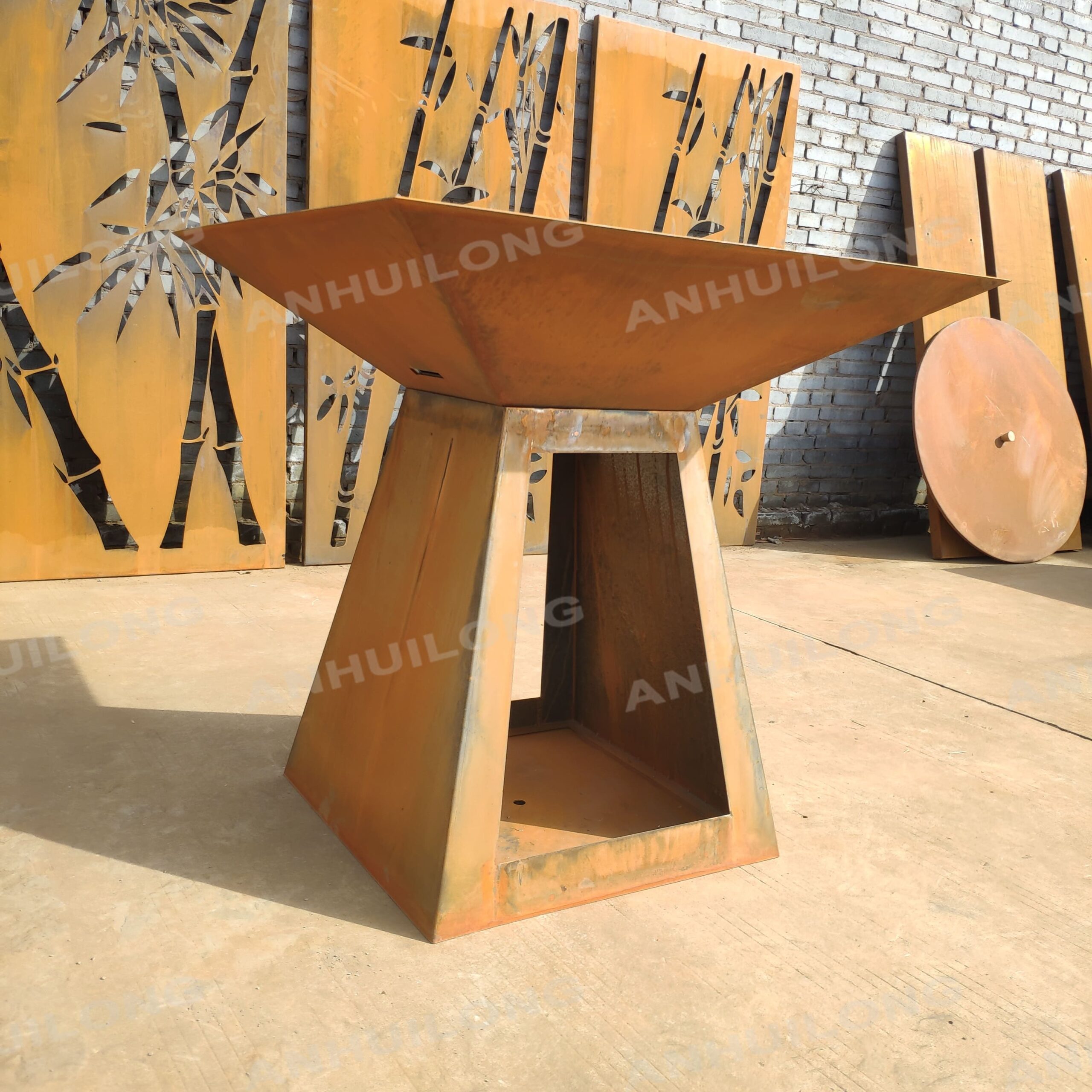 Corten steel bbq spares corten grill supplier