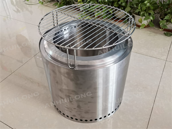 Smokeless Stainless Steel Fire Pit For Your Camping Fun
