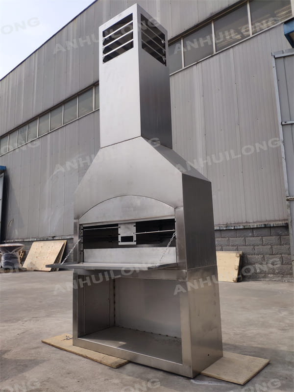 Stainless Steel Chimenea Outdoor Wood Fireplace