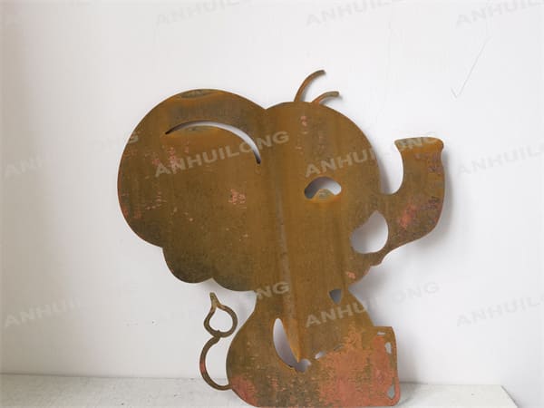 AHL CORTEN rusty animal art For Ornamental Garden Design