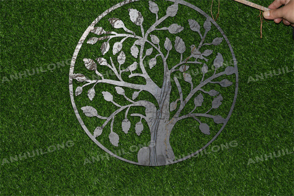 AHL STEEL eye catching rustic style wall art for municipal project and public city garden project