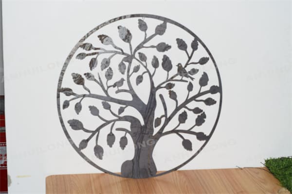 AHL STEEL laser cut durable and economical corten steel wall art decor for garden decoration