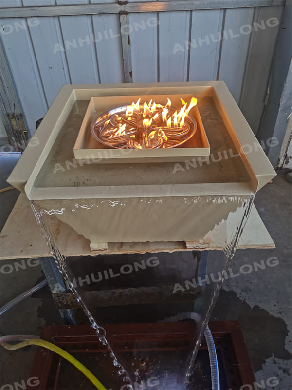 China Factory Decorative Fire Pit with Water Heaters on sale