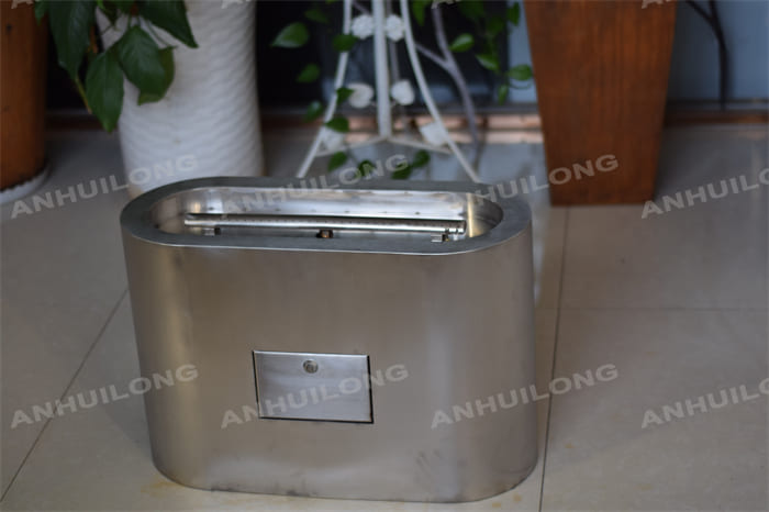 Stainless Gas Fire Pit With Fireproof Glass