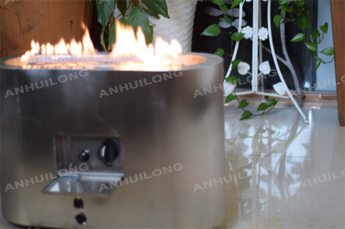 High Quality Stainless Steel Gas Fire Pit With Different Accessories