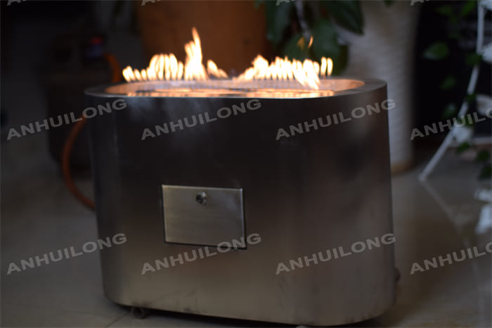 Easy To Use Stainless Steel Gas Fire Pit And Corten Steel Gas Fire Pit