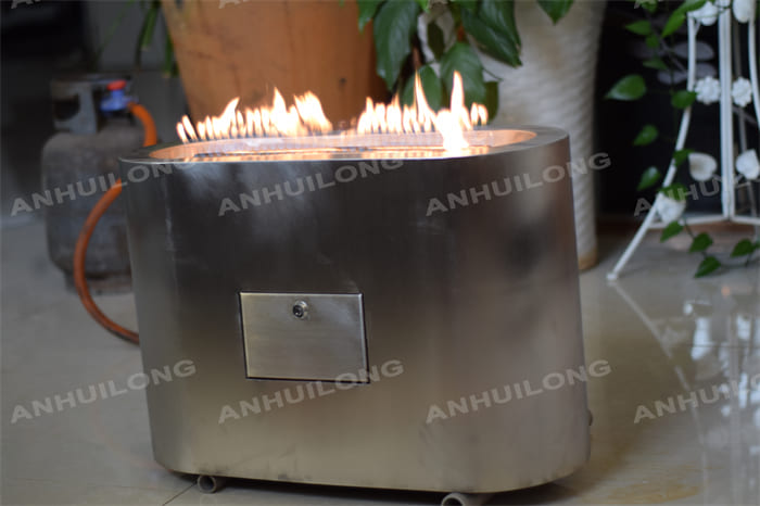 Easy To Use Stainless Steel Gas Fire Pit And Corten Steel Gas Fire Pit