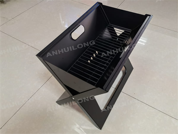 X Shape Portable Charcoal Table Folding BBQ Grill on Sale