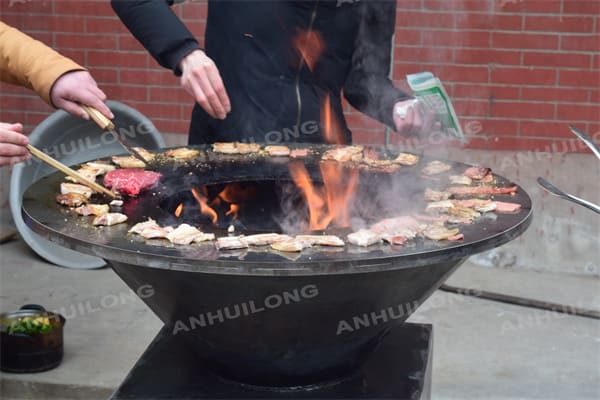 flat top grill for sale near me round bbq pit