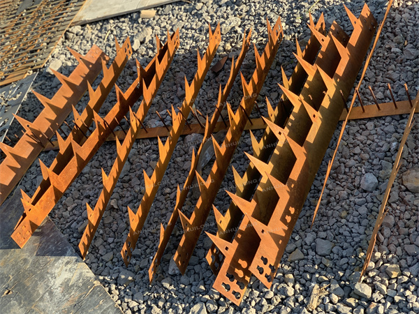 Decorative corten steel garden edging for garden beds Household Retail