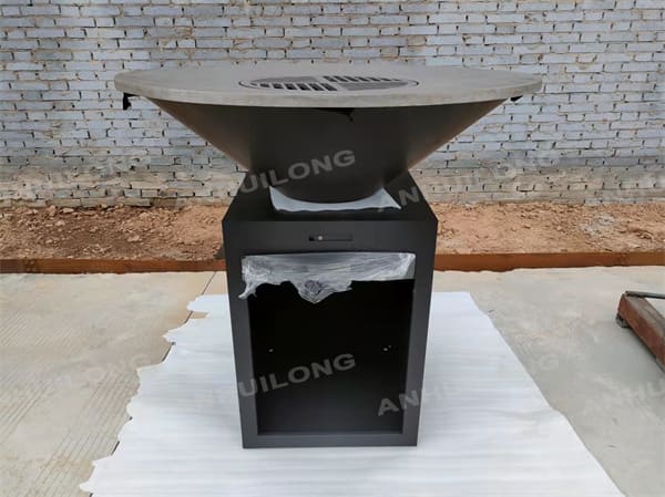 Outdoor Camping bbq grill bbq cooking equipment For bbq kitchen Environmentally friendly Wood Fire Pit Grill