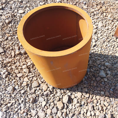 AHL corten steel planter with design sense