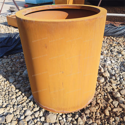 AHL’s innovative corten steel planter pot