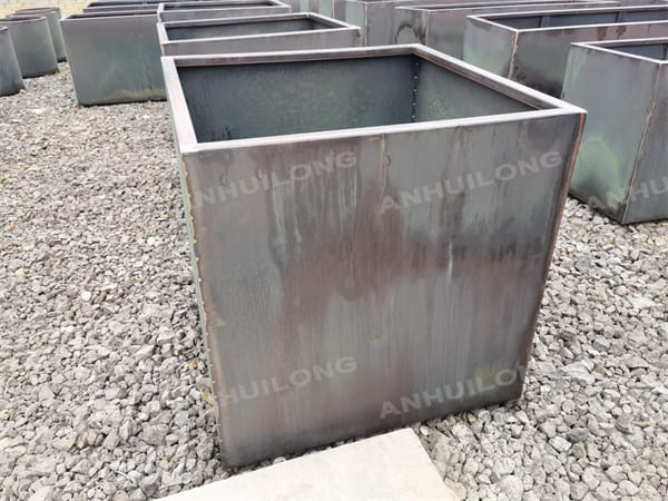 Factory Price Corten Steel Planters Wholesale