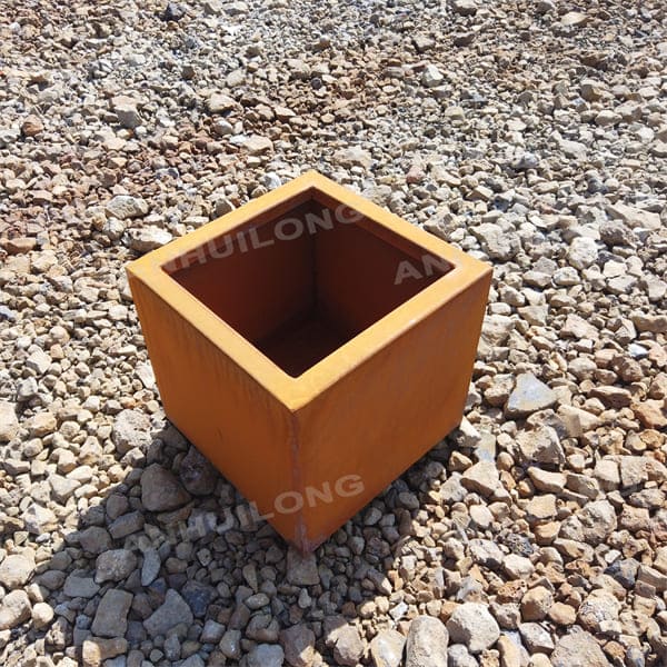 High quality corten steel planters