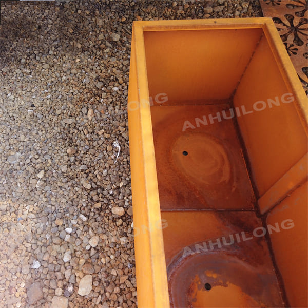 High quality indoor or outdoor corten steel planters