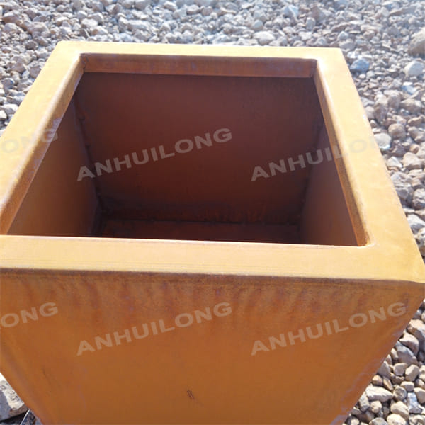 Decorative corten steel planters Wholesale