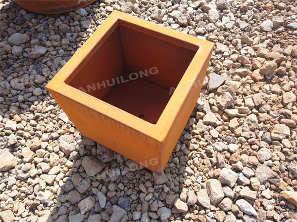 Modern  corten steel planters For Holiday Village