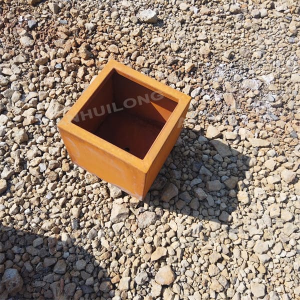 Nature Style corten steel planters