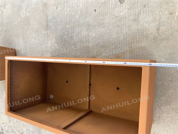 Large size corten steel Plant Containers for municipal projects