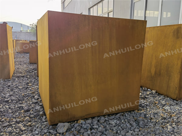 Rustic Corten Steel Planters China Audited Manufacturer