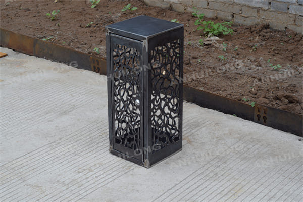 Low Maintenance Outdoor Corten Steel Lights With More Efficient