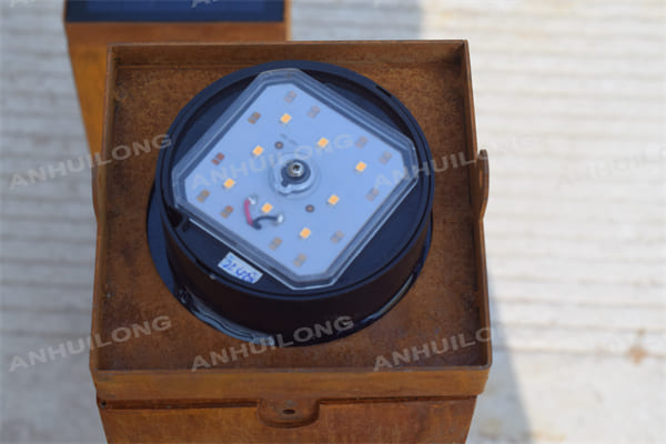 Customized Corten Steel Garden Lights For Youself Garden