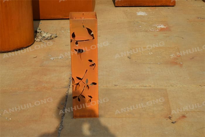 Durable And Beautiful Rusty Color Corten Steel Products