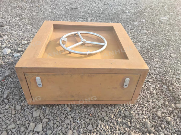 AHL Durable Customized Corten Steel Natural Gas Fire Pit