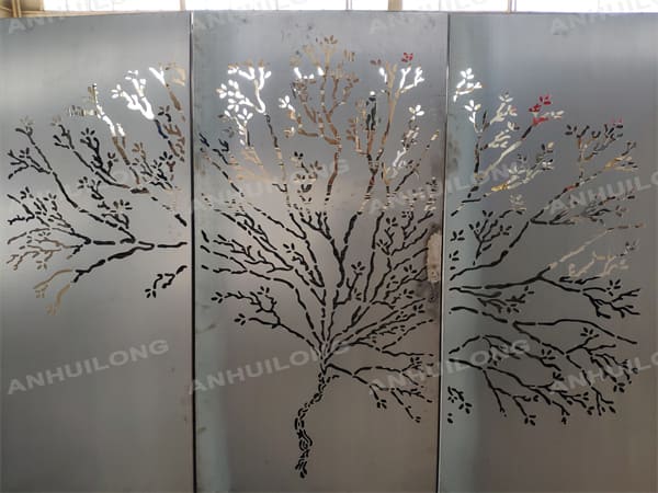 AHL CORTEN STEEL High quality metal garden fence panels