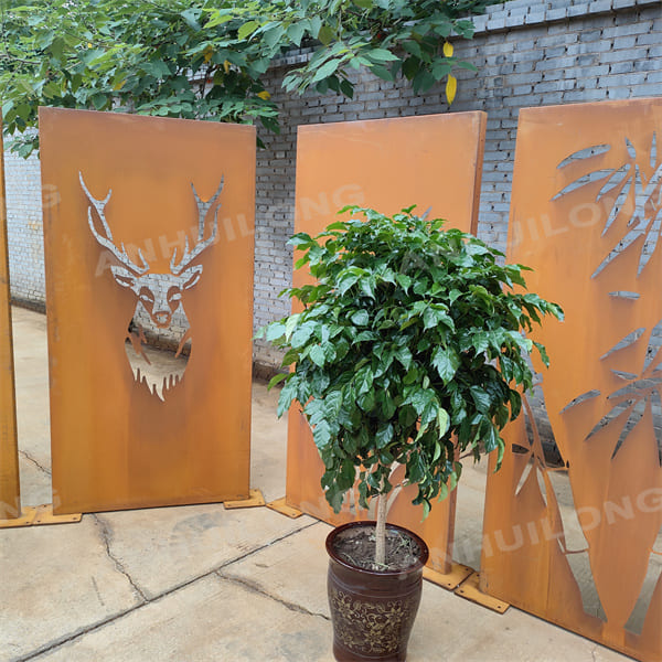 AHL corten steel Weathering Resistant Steel Corten steel garden gate