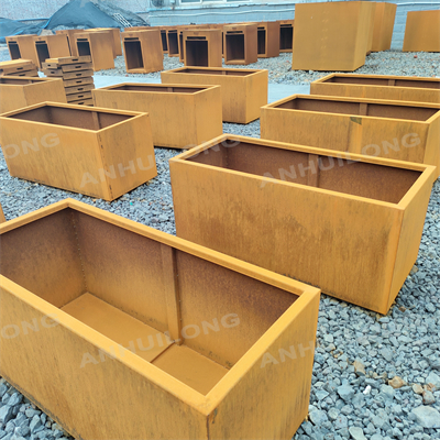 Corten steel is the best meterial for planter