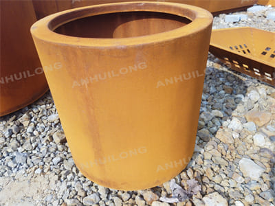 Customizable high quality AHL corten steel planter
