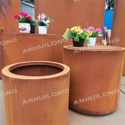 Powerful unique AHL corten steel planter