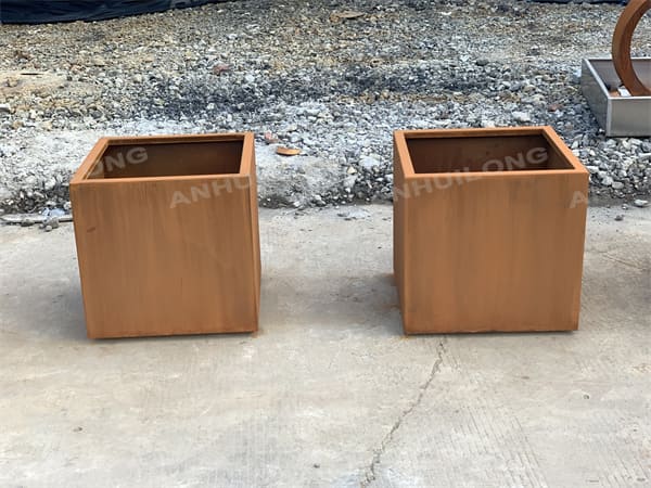 DIY CARTEL Corten Steel diy metal planter Manufacturer for Ornamental Garden