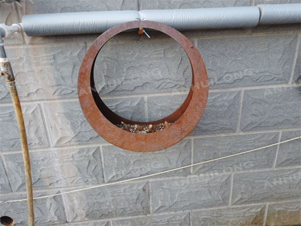 wall planters indoor rusty