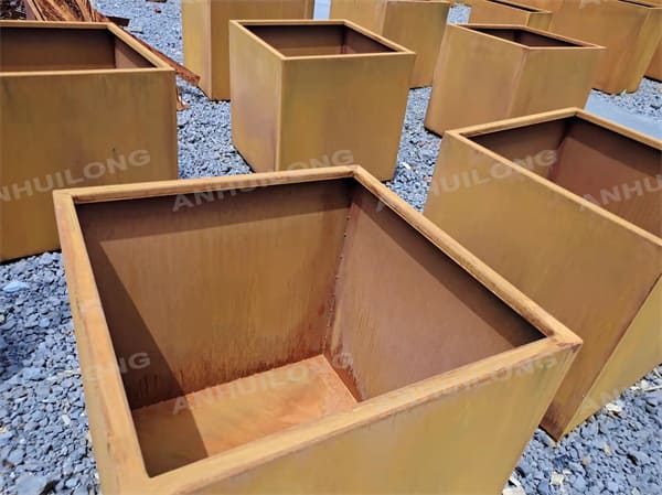 commercial large stock metal planter