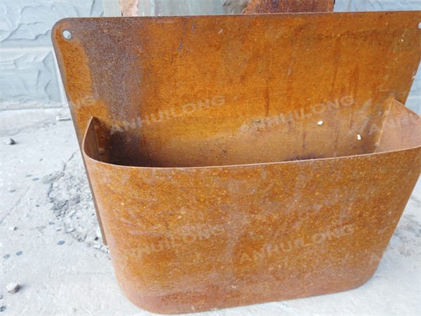 Customization Corten Steel Planter Pot For Indoor Or Outdoor