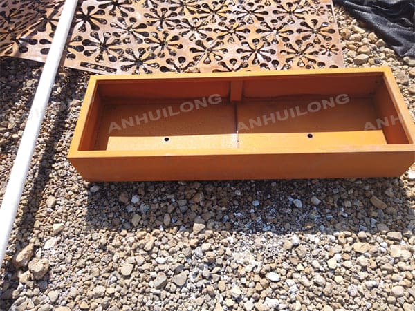 High Quality Corten Steel Planter For Municipal Projects