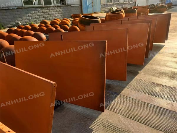 AHL corten steel High quality  Weathering steel fence For Outdoor Furniture