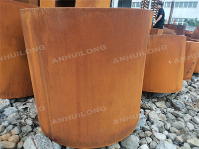 Corten steel planters are suitable for both home and commercial applications