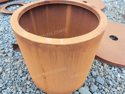 Corten steel planters are suitable for both home and commercial applications