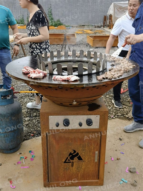 Environmentally friendly Corten Grill For Party Supplier