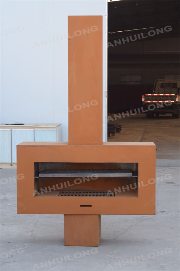 corten steel Outdoor bonfire fire pit