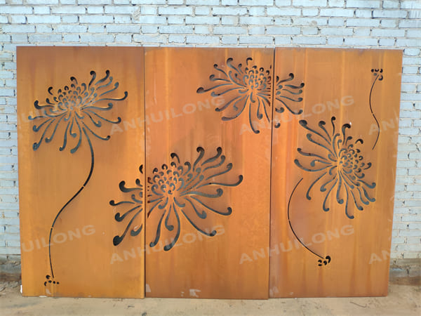 3-Paneled Modular Garden Steel Panels