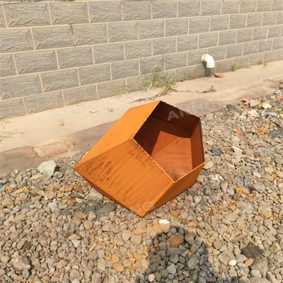 AHL corrosion-resistant corten steel planter