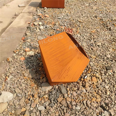 AHL corrosion-resistant corten steel planter