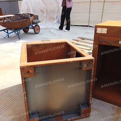 China Rust Camping bbq grill For Outside Kitchen Manufacturer